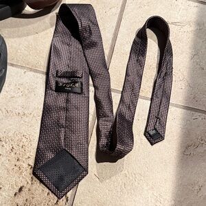 Sigla Italy Jacquard Polkadot Silk Tie